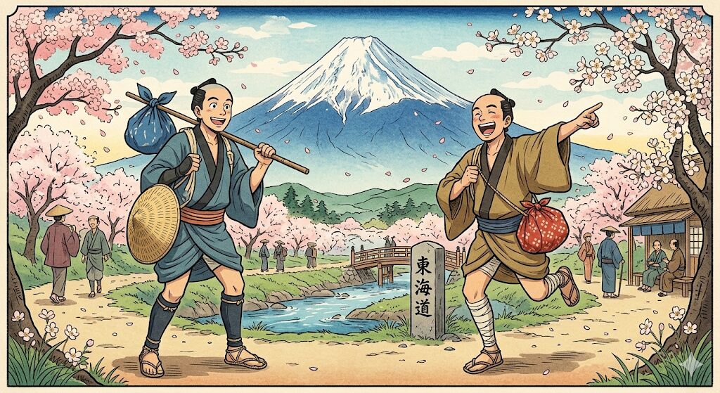 東海道中膝栗毛 十返舎一九